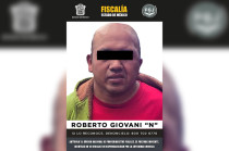 Roberto Giovani “N” fue puesto a disposición del Agente del Ministerio Público.