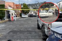 Elementos de la Policía Municipal y Estatal resguardaron la zona en la colonia Electricistas, en Toluca.