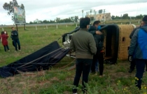 Cae globo aerostático en #Acolman; una niña resulta herida