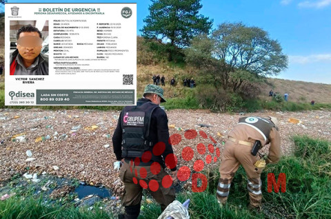 El hallazgo se produjo durante un operativo de búsqueda coordinado por autoridades locales y estatales.