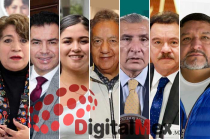 Delfina Gómez, Rafael Flores, Aylín López, Higinio Martínez, Adán Augusto López, Ignacio Mier, Óscar García