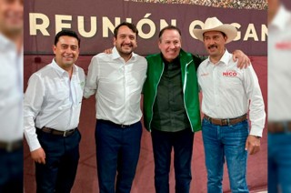 Acompañado por candidatos de la Coalición Sigamos Haciendo Historia, el exgobernador del Estado de México subrayó el éxito de Claudia Sheinbaum en 2024