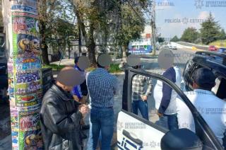 Entre los detenidos hay un menor de edad.