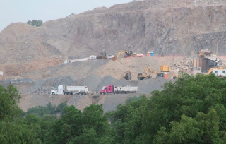 Derrumbe en mina de Teotihuacán mata a un trabajador y hiere a otro