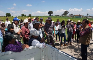 Amplían red de electrificación en Almoloya de Juárez