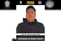 Carlos Joan Flores Silva fue sentenciado a 47 años y seis meses de prisión por su responsabilidad en el homicidio de un hombre en la colonia El Seminario, en Toluca.