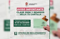 Los interesados tienen hasta el 18 de diciembre para acudir a las oficinas de la Junta Municipal de Reclutamiento ubicados en la Plaza Fray Andrés de Castro, edificio &quot;D&quot;.
