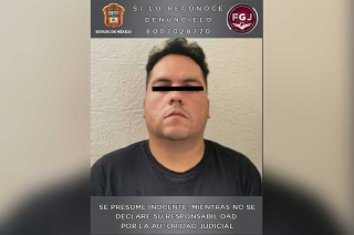 Cumplimenta FGJEM otra orden de aprehensión por robo con violencia a un inmueble de zona Esmeralda, en Atizapán