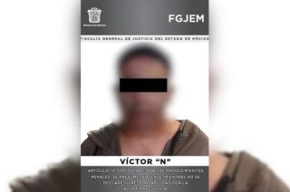 Se determinó iniciar proceso legal contra este individuo por el delito de homicidio en agravio de un hombre y una mujer.