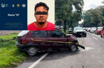 Mario “N” fue capturado en el municipio de Juárez, Nuevo León, tras ser señalado como el presunto responsable del feminicidio de Wuendy Saray.