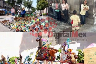 Las familias participaron en un recorrido breve en el atrio de la iglesia, mientras que algunos pequeños con sus vestidos recibieron la bendición