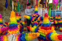 #Video: Arranca la temporada de piñatas artesanales en #Acolman