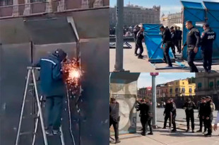 Se invita a la población a evitar zonas cercanas a Palacio Nacional y el Zócalo durante las movilizaciones.