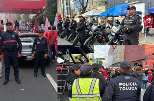 El dispositivo estará coordinado por la Dirección General de Seguridad y Protección de Toluca, en conjunto con corporaciones estatales y cuerpos de emergencia.