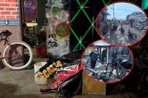 Autoridades hallaron droga, piezas de motos robadas y una báscula gramera