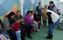 Inaugura Fernanda Castillo de del Mazo remodelación de albergue familiar