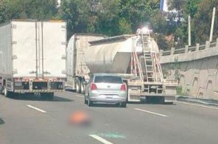 En el incidente, el chofer del camión perdió la vida en el lugar, mientras que dos personas resultaron heridas.