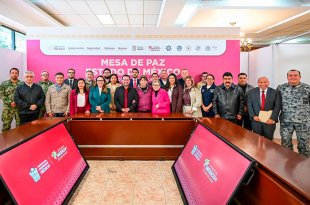 La gobernadora Delfina Gómez encabezó en Cuautitlán Izcalli la Mesa de Paz, donde se presentaron los resultados del Mando Unificado de la Zona Oriente.