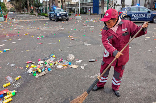 Las acciones se desarrollaron durante la madrugada para permitir que la ciudad amaneciera en condiciones óptimas de limpieza y orden.