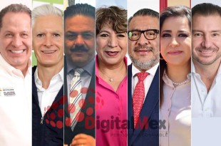 Eruviel Ávila, Alfredo Del Mazo, Luis David Fernández, Delfina Gómez, Horacio Duarte, Laura González, Elías Rescala