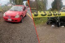 En el percance quedaron involucrados una Ford Ranger y un Chevrolet Chevy