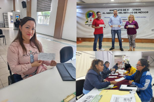 Maestros mexiquenses recibieron préstamos del FAJAM para el inicio de clases