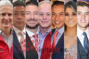 Alfredo del Mazo, Miguel Sámano, Elías Rescala, Eric Sevilla, Carlos Iriarte, Paulina Peña, Fernando Tena Alonso