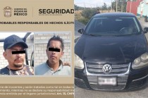 Iván “N” de 34 y Armando “N” de 39 años de edad, fueron remitidos a la Agencia del Ministerio Público correspondiente.