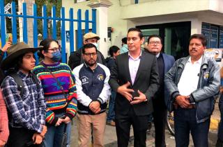 Los estudiantes entregaron las instalaciones al rector interino Ángel Garduño García