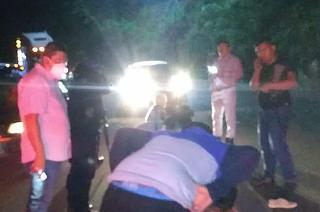 Los menores de 17 años fueron traslados por los equipos de rescate al hospital regional del ISEM (El Llano).