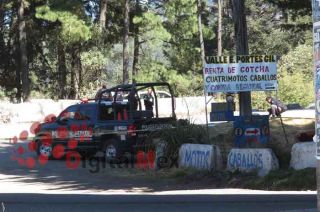 La víctima fue abandonada en la desviación hacia Huixquilucan.