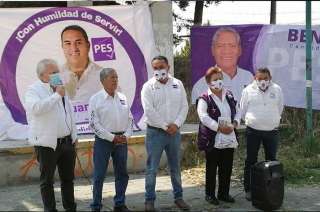 Mercado Posadas señalo que el PES ha realizado una campaña sencilla, de respeto y propuestas