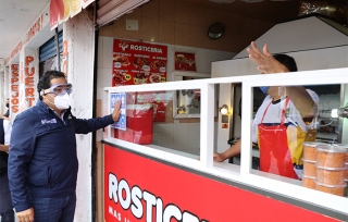 Reitera Enrique Vargas llamado al consumo local en #Huixquilucan