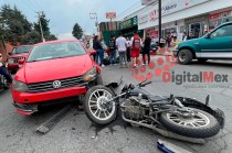 El accidente tuvo lugar frente a la iglesia del Señor de la Misericordia