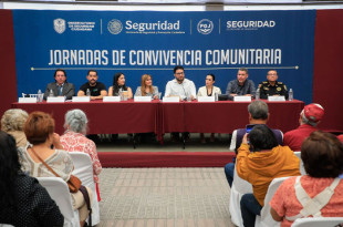 El alcalde subrayó que la Jornada de Convivencia Comunitaria abonará para compartir y replicar las mejores prácticas a lo largo y ancho del país y trabajar de manera conjunta para recuperar la paz.