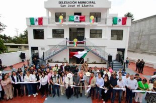 El presidente municipal Miguel Ángel Ramírez Ponce encabezó la inauguración de tres nuevas delegaciones municipales en Lerma.