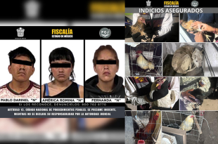 Tres personas fueron detenidas durante un cateo realizado por la Fiscalía del Estado de México en un inmueble de la colonia Tejalpa, en Ixtapaluca.