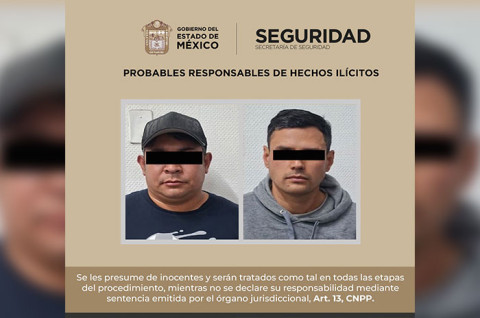Los tripulantes, identificados como Ricardo “N” y Adrián “N”, ambos de 34 años, fueron descendidos del vehículo para una inspección de rutina, conforme a los protocolos de seguridad.