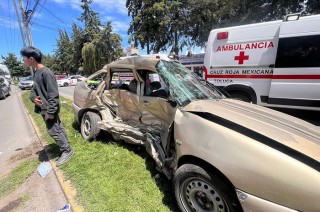 atropellan a familia en Toluca