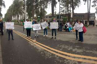 Fue cerrada al tránsito la vía Colón, desde Venustiano Carranza, hasta Paseo Tollocan