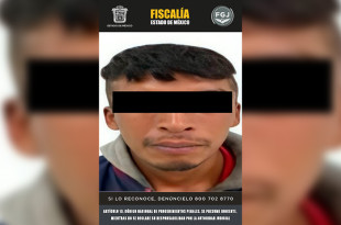 Este individuo fue ingresado al Centro Penitenciario y de Reinserción Social de Nezahualcóyotl. 