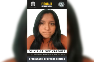 Olivia Gálvez Vázquez fue detenida e ingresada al Centro Penitenciario y de Reinserción Social de la región.