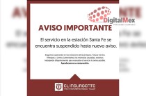 Se suspende servicio de tren El Insurgente