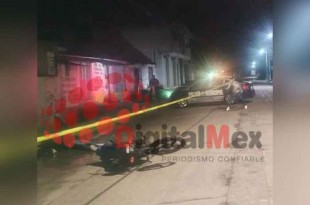 El motociclista fue asesinado a tiros mientras viajaba en su motocicleta.