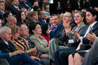 También se vio a la diputada federal Mónica Álvarez Nemer del Distrito 34, Luis Enrique Miranda Barrera del Distrito 26