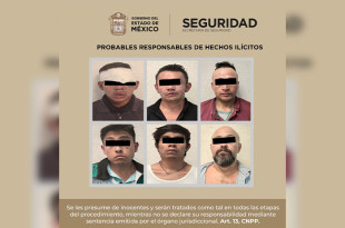 Los oficiales detuvieron a Raúl “N” de 48 años, Aldevarán “N” de 37 años, Gustavo “N” de 29 años, Samuel “N” de 29 años, Ángel “N” de 22 años, Iván “N” de 27 años y un menor de edad.