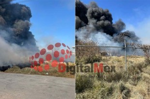 De acuerdo con los primeros reportes, el siniestro ocurrió en la calle 16 de Septiembre esquina con Rancho Don Pepe, en una bodega donde almacenaban tarimas.