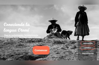 “Este trabajo es en favor de las lenguas originarias, no solamente del Otomí"