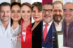 Elías Rescala, Ana Lilia Herrera, Cristina Ruiz, Delfina Gómez, Horacio Duarte, Francisco Vázquez, Maurilio Hernández