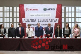 El inicio de la plenaria, contó con la presencia de la gobernadora del Estado de México, Delfina Gómez Álvarez, quien pidió a legisladores federales de la entidad y de Michoacán que se trabaje de forma coordinada.